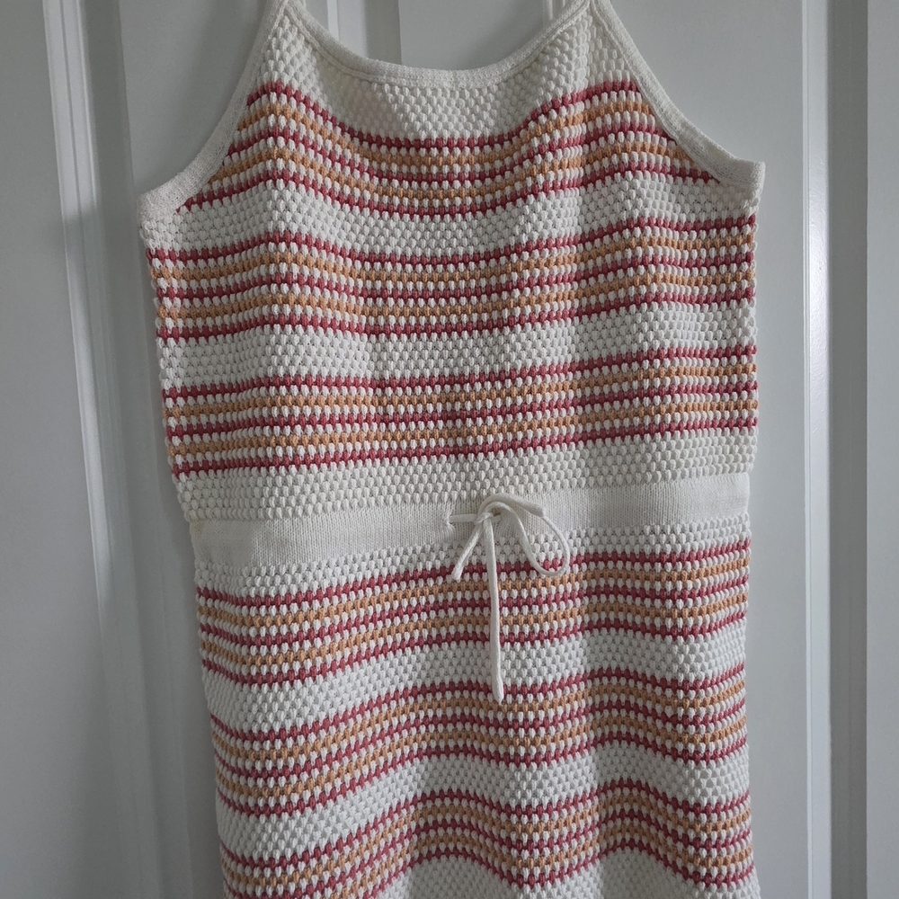 Free People Crochet Knit Dress